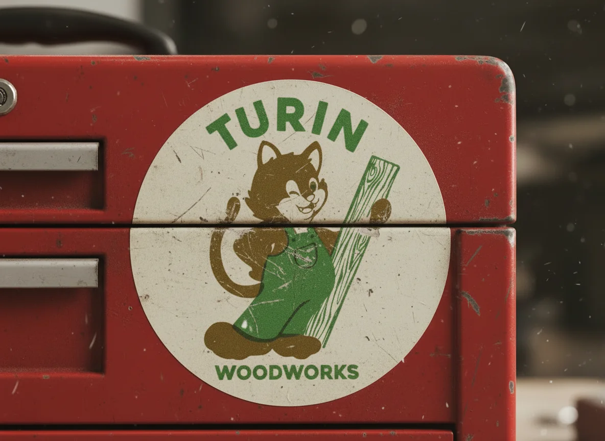 Turin Woodworks sticker