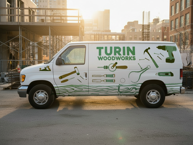 Turin Woodworks wrap