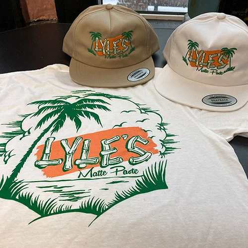 Lyles merchandise design preview