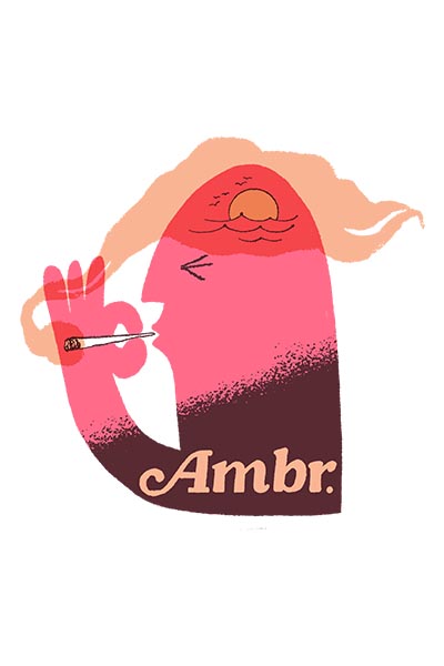 Ambr Cannabis shirt logo