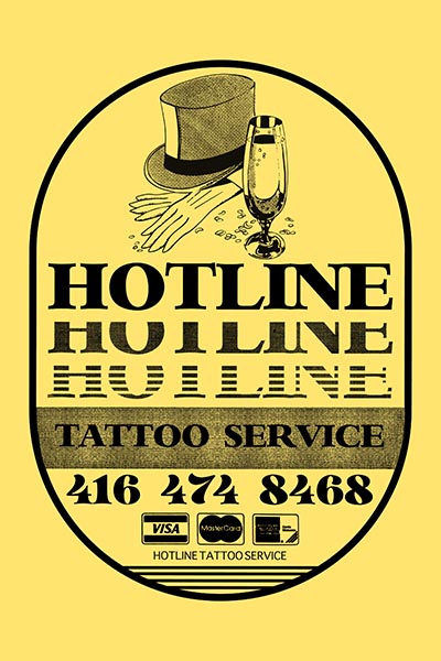 hotline tattoo logo