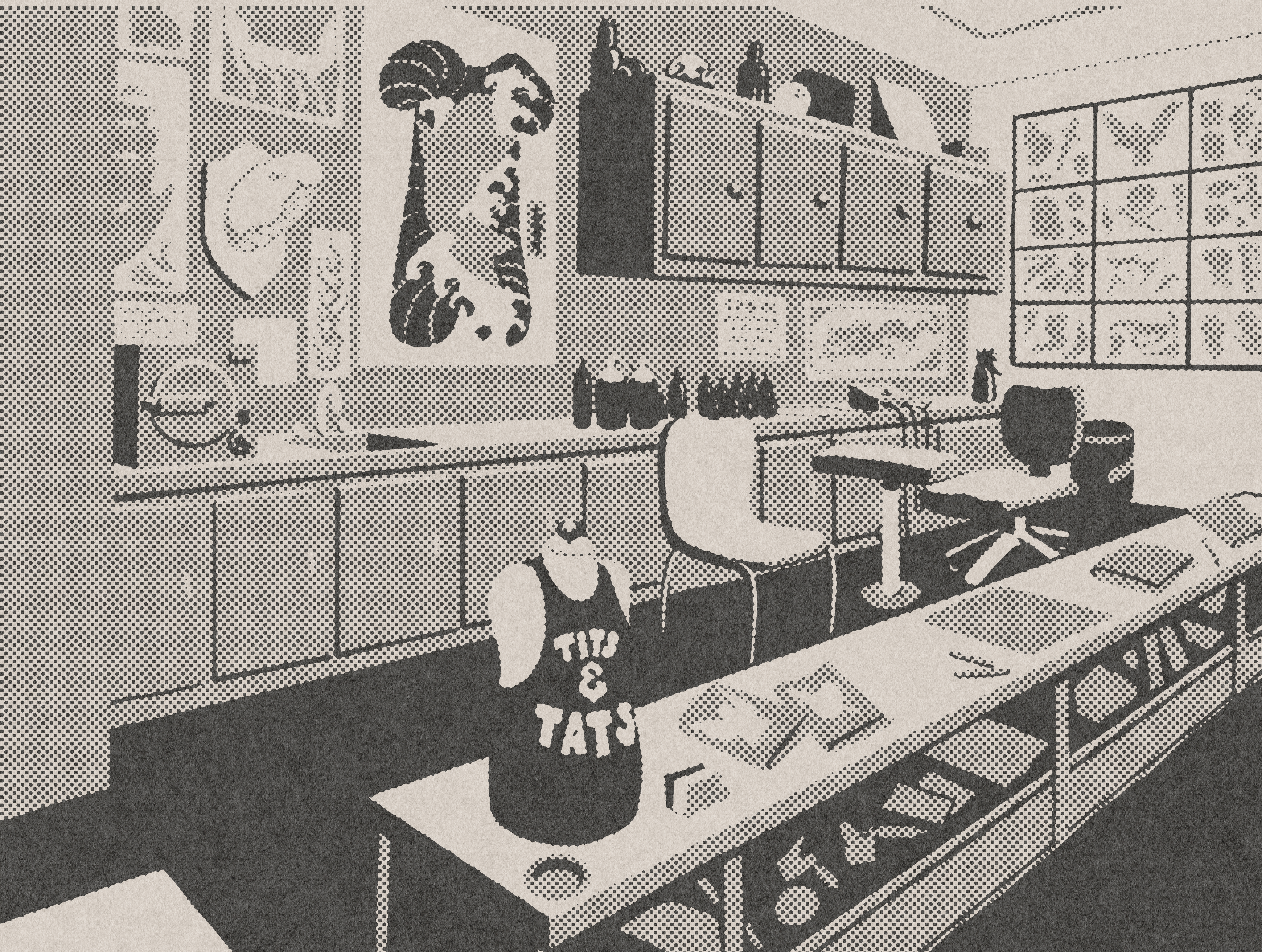 illustration for Needles and Pens