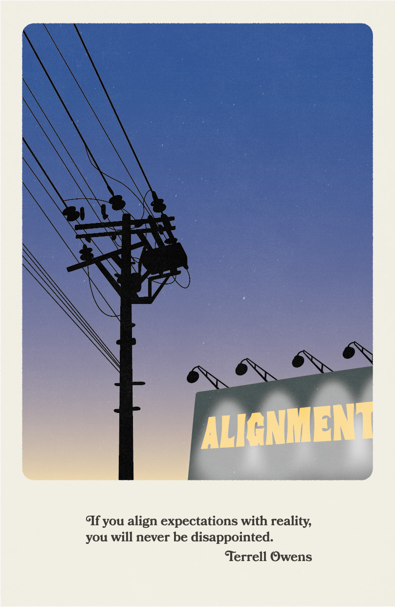 Alignment poster