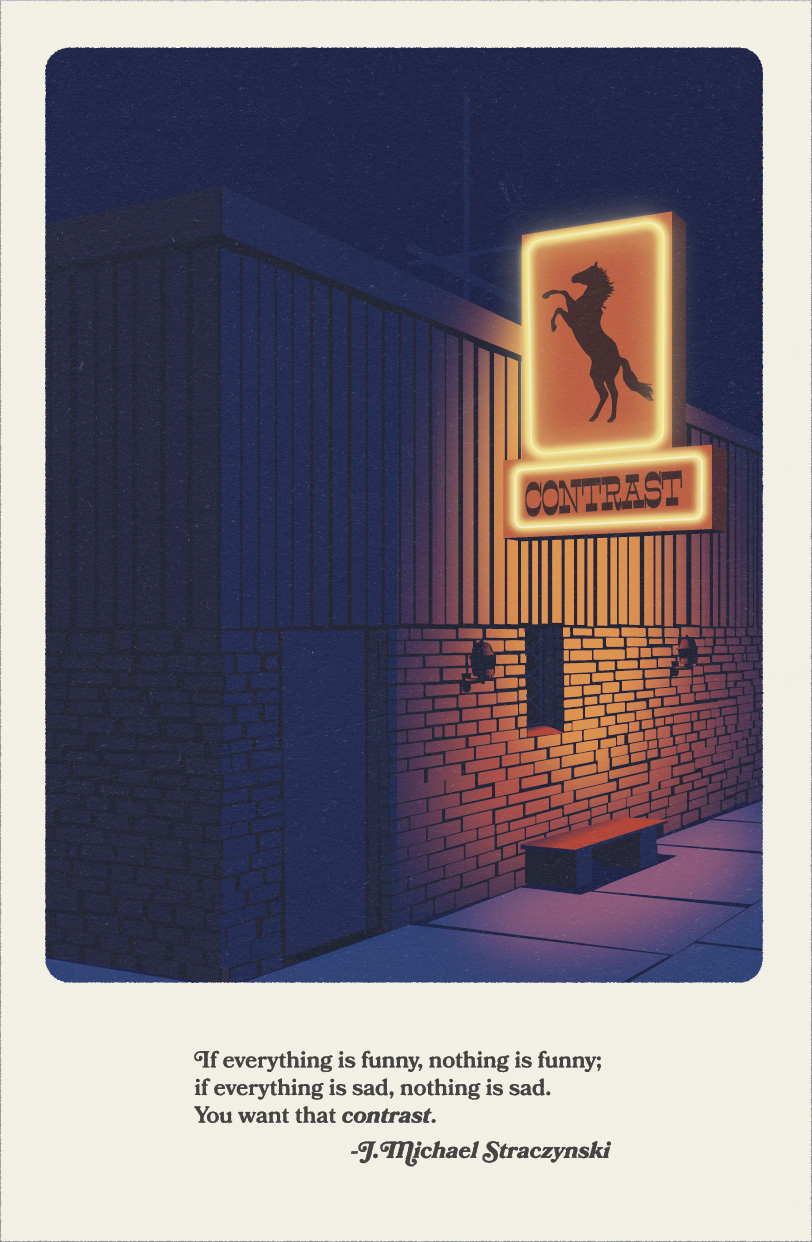 Contrast poster