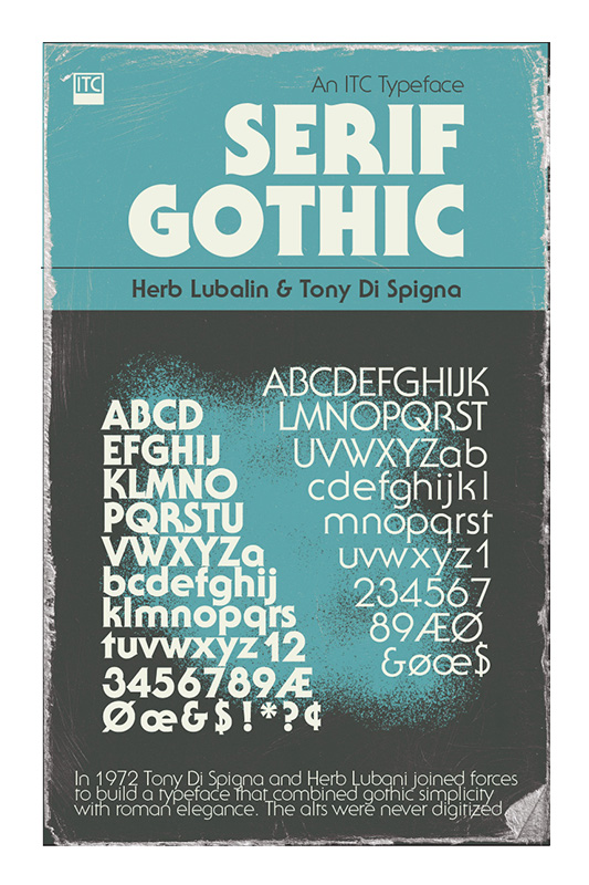 typography poster