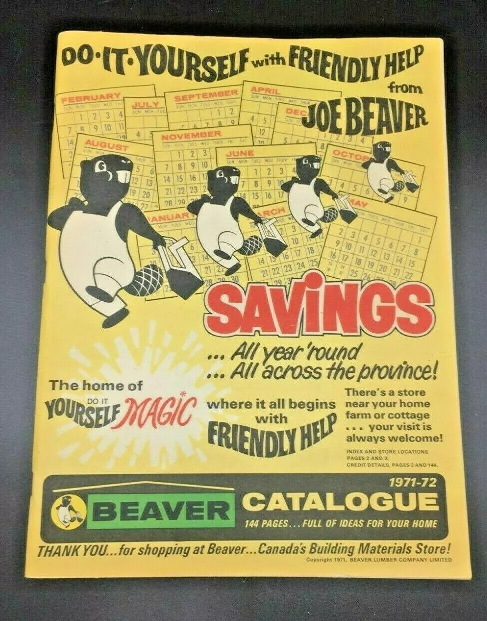 beaver lumber poster