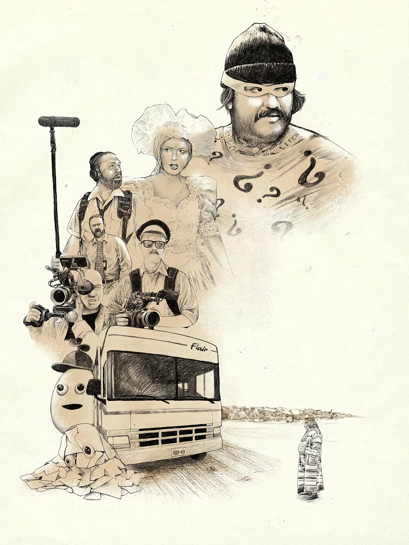 Poster tonal block-in stage